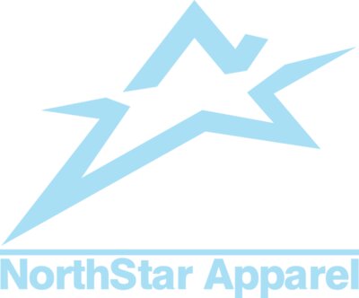 Northstar Apparel logo ice blue